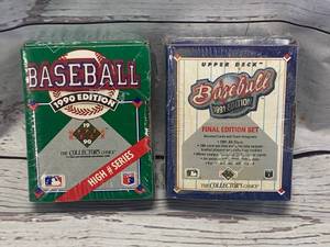 lot 40 image: 1990 Upper Deck High # Series & 1991 Upper Deck Final Edition Set