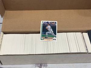 lot 45 image: 1991 Upper Deck Baseball Card Set