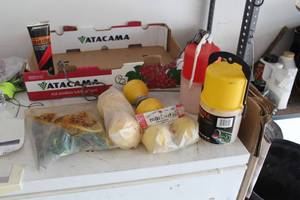 lot 380 image: Fishing Equipment - Marker Buoys, Bobbers, Rope, Bait Bucket