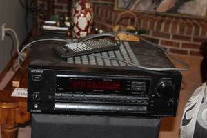 lot 391 image: Sony FM StereoFM-AM Receiver STR-D711 with Remote Control
