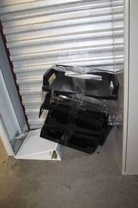 lot 411 image: Plastic File Organizer Trays