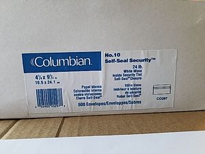 lot 413 image: Lot of (3) Boxes of White Envelopes