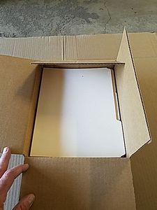 lot 417 image: Lot of (Approximately 6) Manila File Folders Letter Size 100-Count Boxes