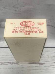 lot 7 image: Vintage 1 of 5000 Ambroid No. 9 Dynamometer Car