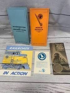 lot 46 image: Vintage Train Maps & Memorabilia