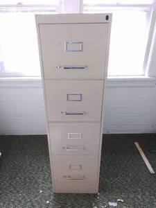 4-Drawer Metal Filing Cabinet