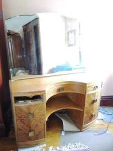 Vintage Vanity with Mirror