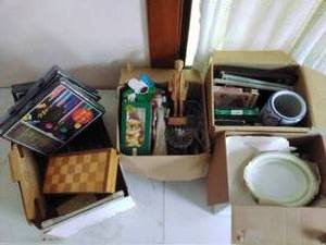 4 Boxes of Miscellaneous Items