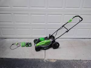Greenworks Digipro Brushless Electric Push Lawnmower