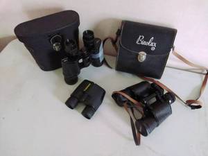 3 Pairs of Binoculars