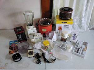 Collection of Small Kitchen Appliances