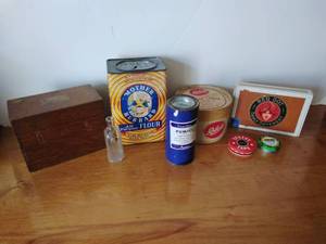 Lot of Vintage Containers