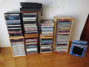 Lot of CD with Holders