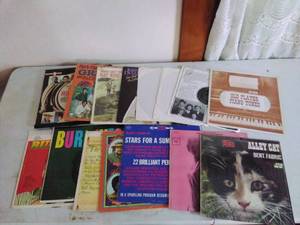 Box of Miscellaneous Records