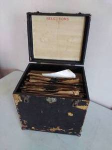Box of 78s