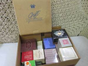 lot 66 image: Box Full of Assorted Avon Products ...