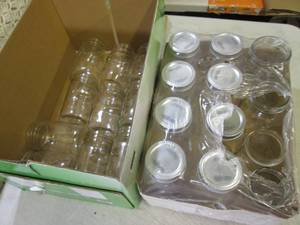 lot 73 image: Lot of Assorted Cannng Jars  D-1...