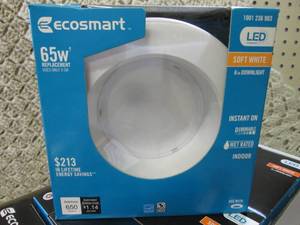 lot 83 image: Lot of 4 Ecosmart LED 6 Replacemen...