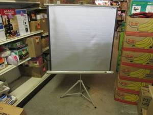 lot 99 image: Vintage Sears Projection Screen wit...