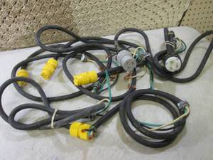 lot 126 image: Assorted Industrial Power Cords  CS...