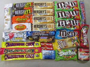 lot 163 image: Assorted Candy  C-1...