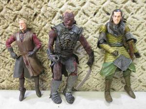lot 181 image: Lord of the Ring Toy Figures  EC1...