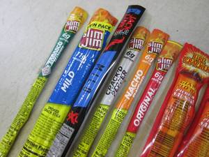 lot 198 image: 14 Assorted Snack Meat Sticks  EC2...