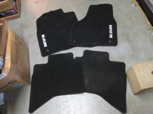 lot 210 image: Set of 2019 Ram Frnt and Back Floor...