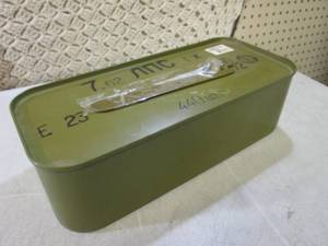 lot 219 image: Metal Container with Opener of 440 ...