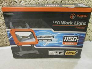 lot 222 image: Torelli LED Portable Work Light New...