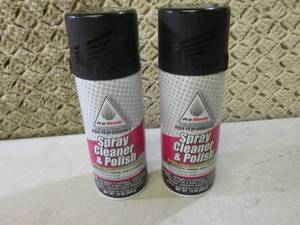 lot 248 image: 2 Cans of Spray Cleaner and Polish ...
