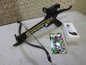 lot 251 image: 80 Pound M Tech Pistol Crossbow wit...