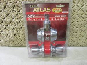 lot 28 image: Atlas Keyed Alike Entry Lock and De...