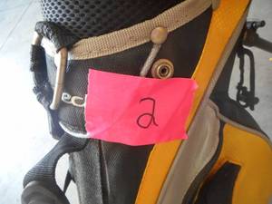 lot 12 image: Lancer Golf Clubs w Bag (pink #2)