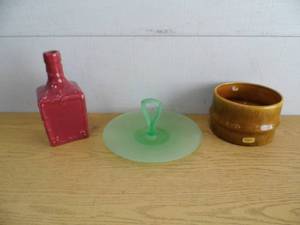 lot 67 image: Haeger Bowl - Plate - Jug