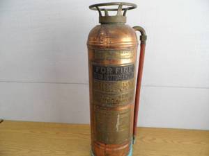 lot 86 image: Vintage Fire Extinhquisher