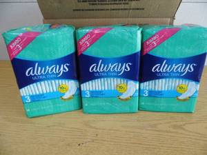lot 95 image: 3 Pack of Always