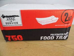 lot 101 image: Food Trays