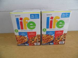 lot 102 image: Lot of 4 Boxes Life Cereal