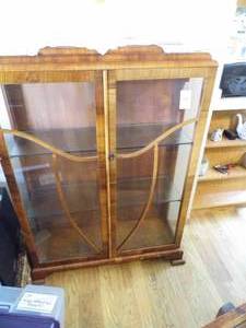 lot 144 image: Antique Curio Cabinet