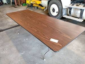 lot 12 image: Folding Table, 8x3...