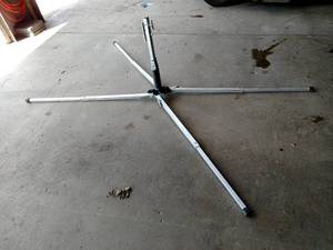 lot 23 image: Dickie Tool Folding Sign Base...