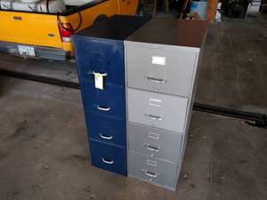 lot 26 image: (2) File Cabinets...