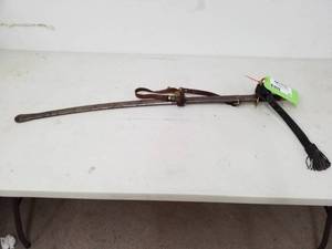 lot 502 image: Sword with Metal Sheath