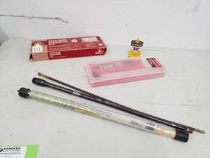 lot 514 image: Outera Shotgun Cleaning Kit, 20 Gauge 2-Piece Take-Down Shotgun Cleaning System, Kleen Bore Gun Cleaning Kit, Mastercraft Gun Oil