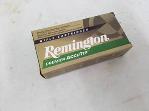 lot 518 image: Remington Premier AccuTip Rifle Cartridges