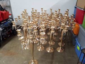 lot 1004 image: Lot of (20) Candelabras