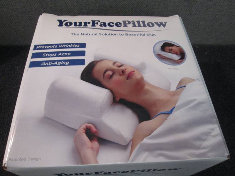 Yourfacepillow - Anti Wrinkle Anti Aging Wrinkle Prevention Acne Treatment Natural Beauty Back & Side Sleeping Pillow