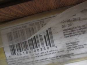 lot 7 image: 4 Cases TrafficMaster Lansbury Oak ...