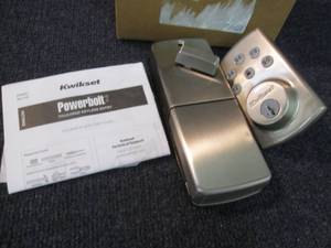 lot 60 image: Kwikset Powerbolt 2 Touchpad Keyles...